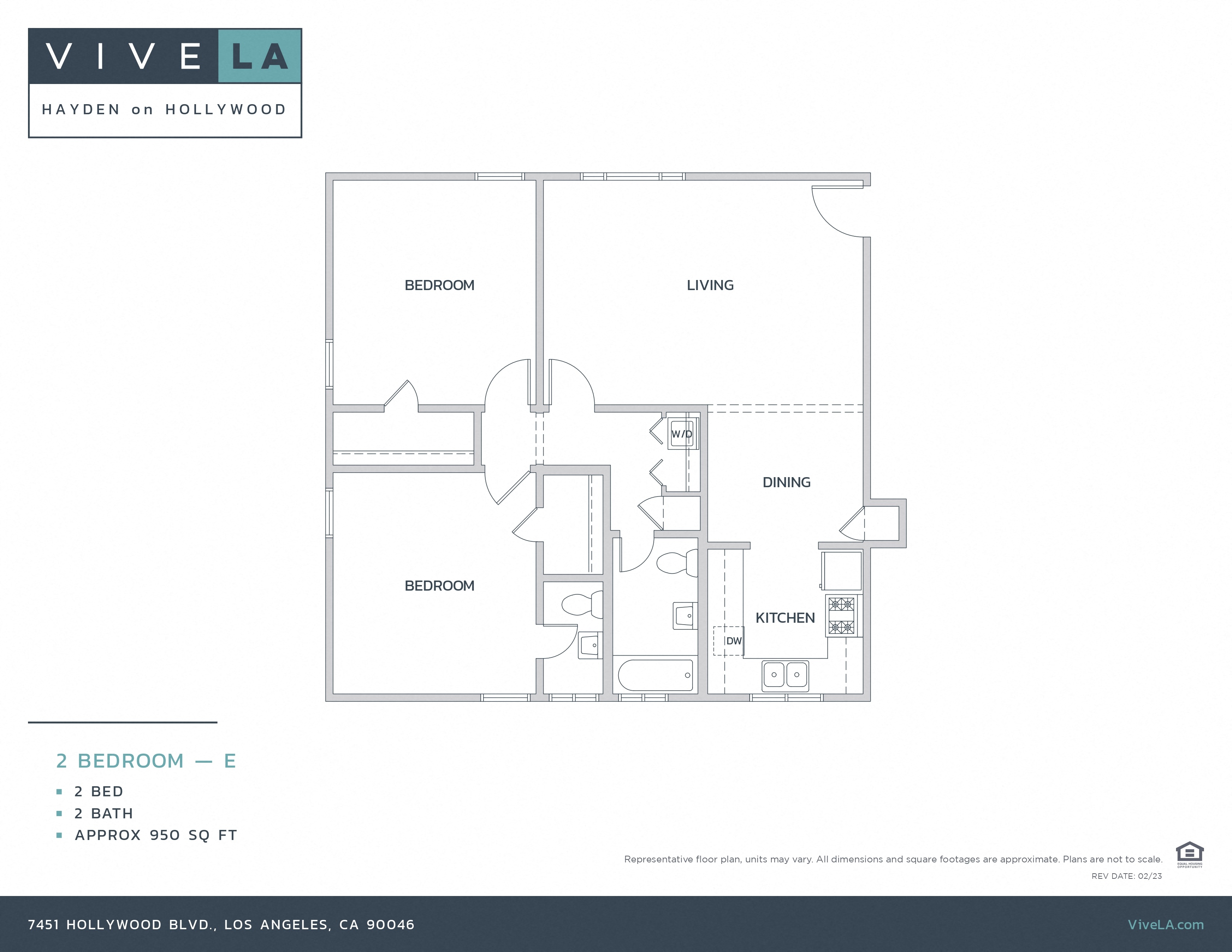 The floor plan for unit 7451-12